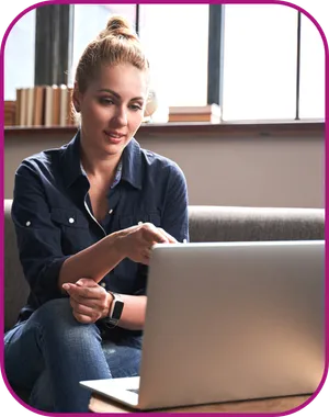 Woman in a meeting